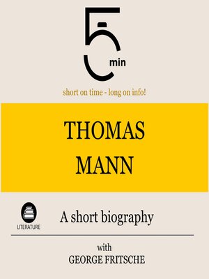 cover image of Thomas Mann